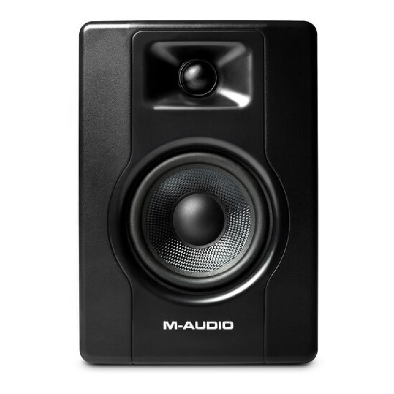 m audio studio monitors pair