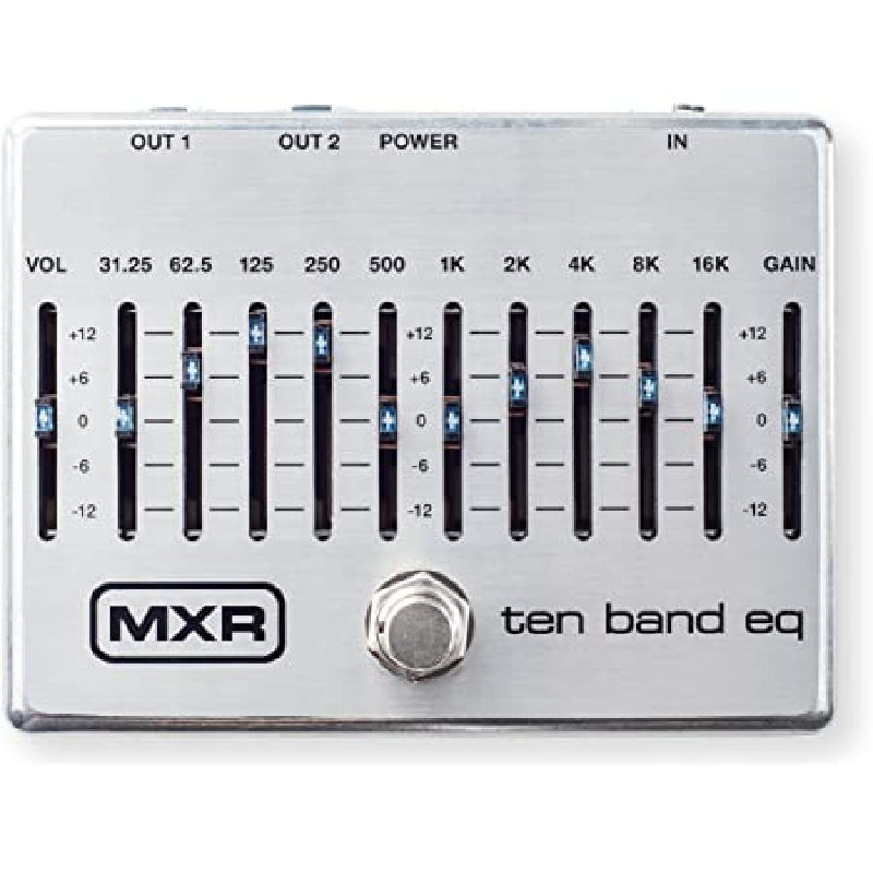 Dunlop MXR M108s 10 Band EQ Guitar Effects Pedal