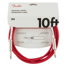 fender-original-series-instrument-cable-fiesta-red-10ft-کابل
