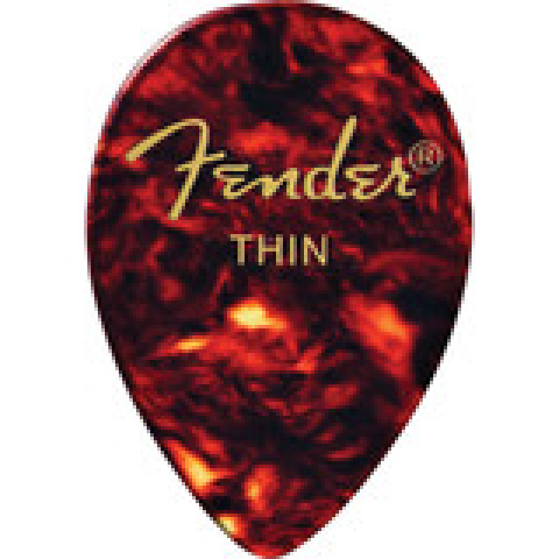 Fender Shell Picks 354 Thin 12 Pack