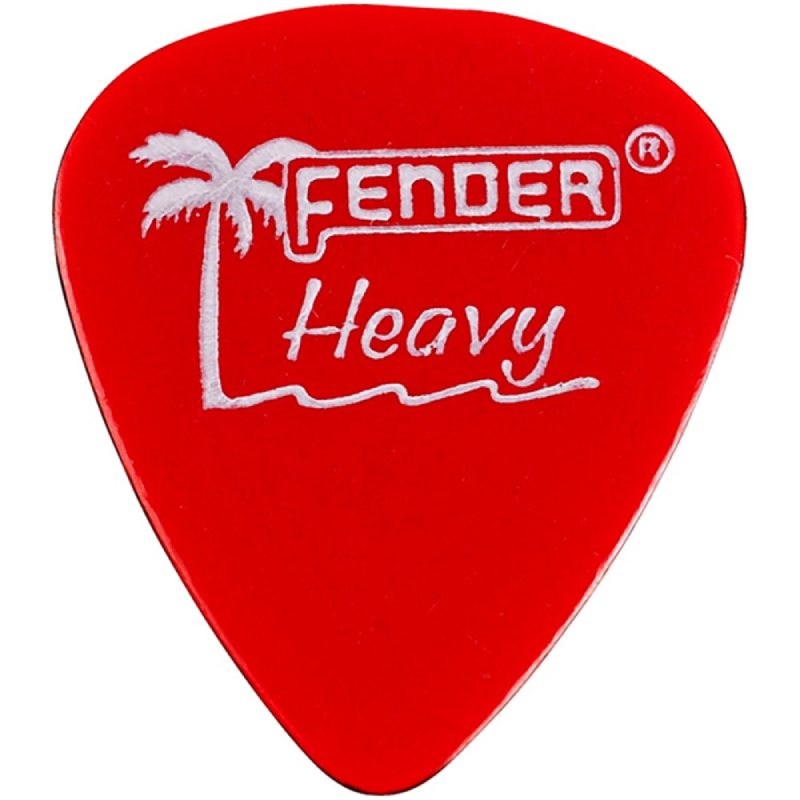 Fender Calclear Ca Red Heavy 12 Pack