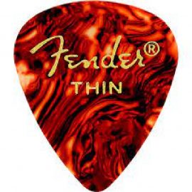 fender-classic-shell-pick-thin-12-pack-پیک