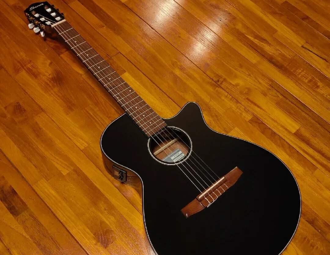 فروش گیتار آکوستیک آیبانز مدل آ ای جی ان - بی کی اچ