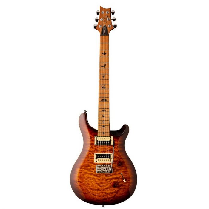 prs-se-custom-24-limited-edition-tobacco-sunburst-with-roasted-maple-neck-گیتار