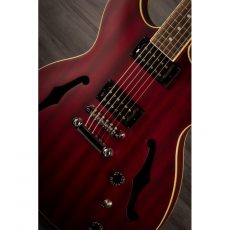 IBANEZ AS53 - Transparent Red Flat