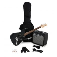 SQUIER AFFINITY STRATOCASTER HSS PACK - Charcoal Frost Metallic