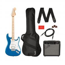 SQUIER AFFINITY STRATOCASTER MN HSS PACK - Lake Placid Blue