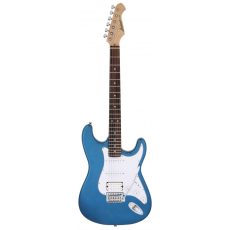 aria-electric-guitar-metallic-blue-stg-004-mbl