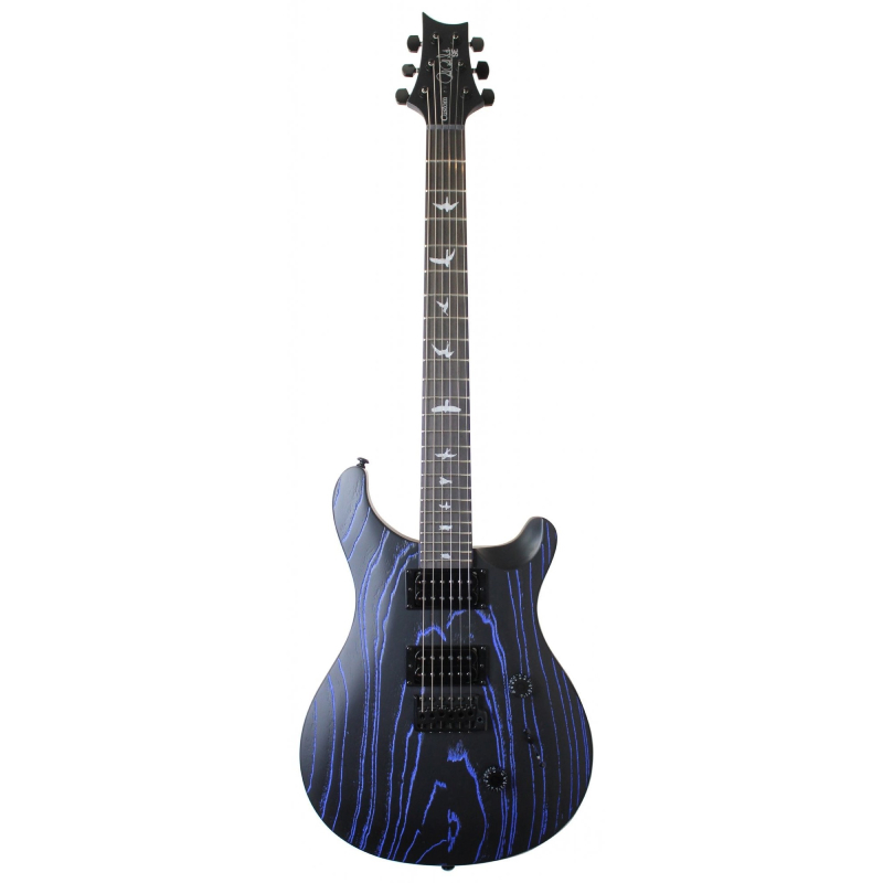 PRS SE CUSTOM 24 ASH SANDBLASTED – INDIGO