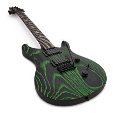 PRS SE CUSTOM 24 ASH SANDBLASTED - EMERALD