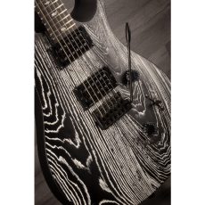 PRS SE Custom 24 Ash Sandblasted - Frozen Charcoal