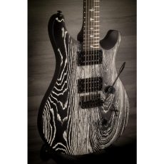 PRS SE Custom 24 Ash Sandblasted - Frozen Charcoal