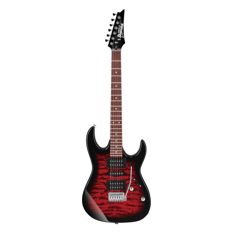 IBANEZ GRX70QA - TRANSPARENT RED BURST