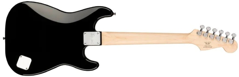 بررسی گیتار الکتریک اسکوئر مینی استرتوکستر مدل چپ دست مشکی