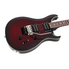 PRS SE CUSTOM 24 FLOYD ROSE - FIRE RED