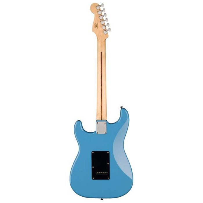 Squier Sonic Stratocaster SSS LRL – California Blue پشت گیتار