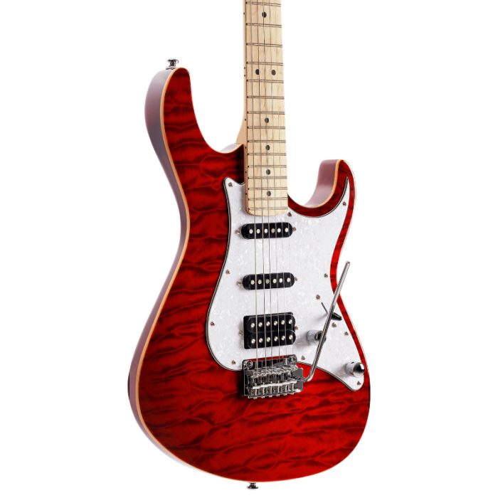 Cort-G250DX-Trans-Red-2