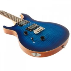 PRS SE Custom 24 Lefty - Faded Blue Burst