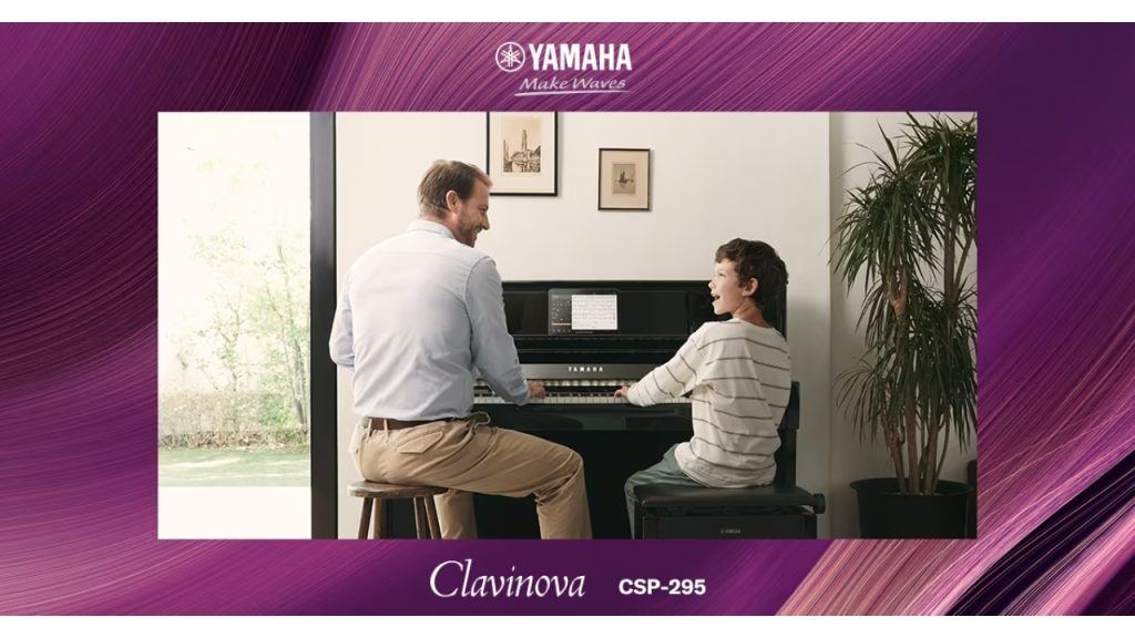 قابلیت Audio to Score در پیانو CSP 295