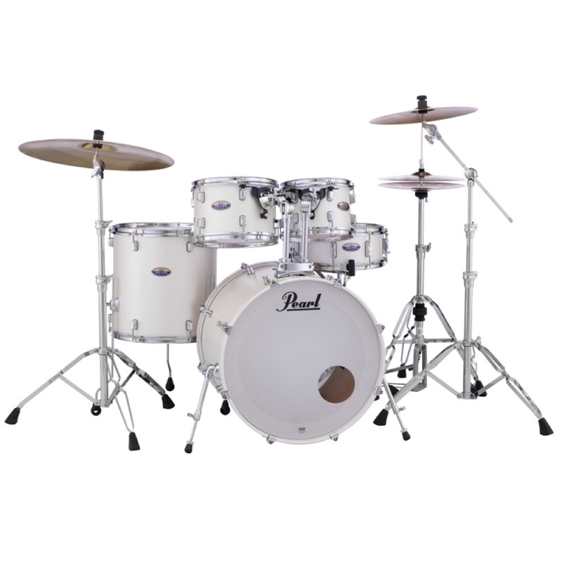 Pearl Decade Maple DMP925S/C229 Shell Pack - White Satin Pearl