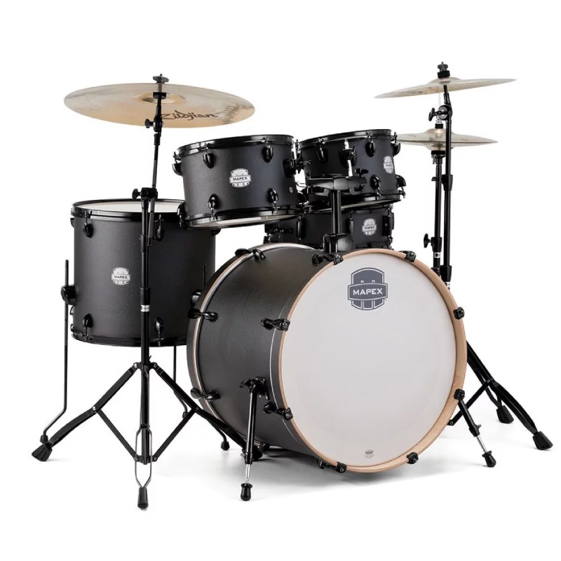 Mapex Storm Fusion 5 Piece Shell Pack - Deep Black