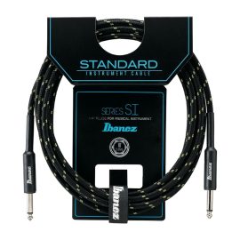 Ibanez SI10 Guitar Cable - Black Green بررسی