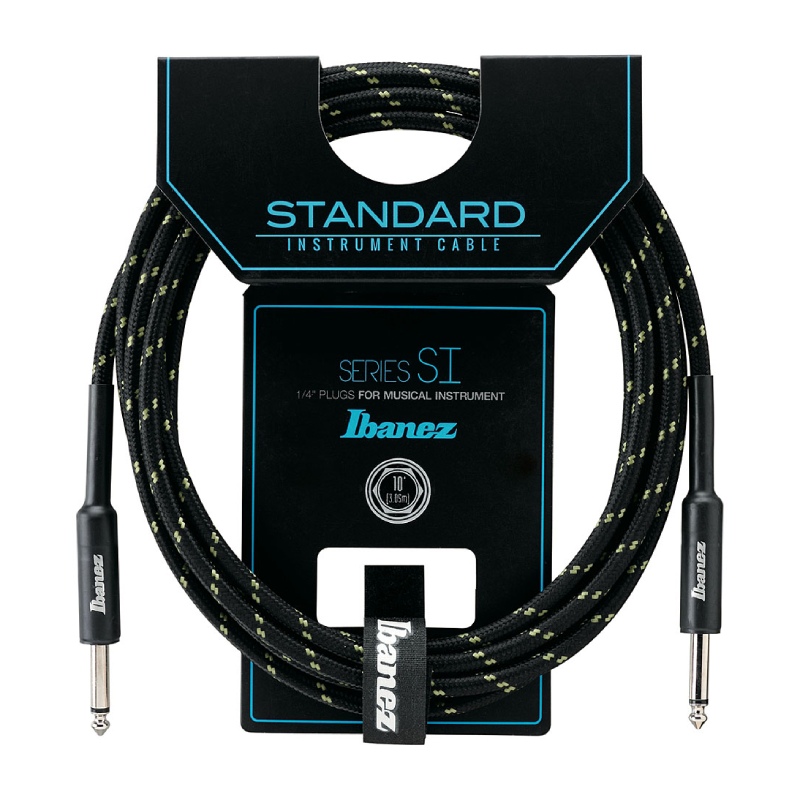 Ibanez SI10 Guitar Cable - Black Green