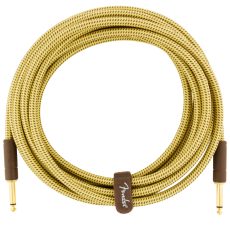 Fender Deluxe Series Instrument Cable Straight 15' Tweed - 990820084