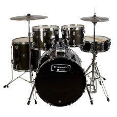 Mapex Tornado Studio Full Drum Kit - Black Sparkle