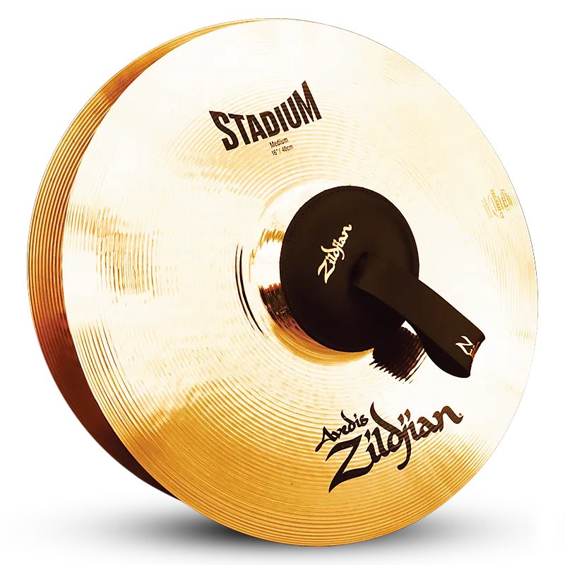 Zildjian 16" A Stadium Medium Marching Cymbals (Pair)