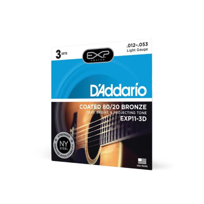 daddario-acoustic-guitar-strings-exp11-سیم-گیتار