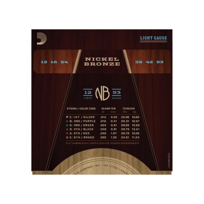 daddario-nickel-bronze-acoustic-guitar-strings-12-53-سیم-گیتار