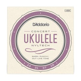 daddario-nyltech-ukulele-strings-concert-ej88c-خرید