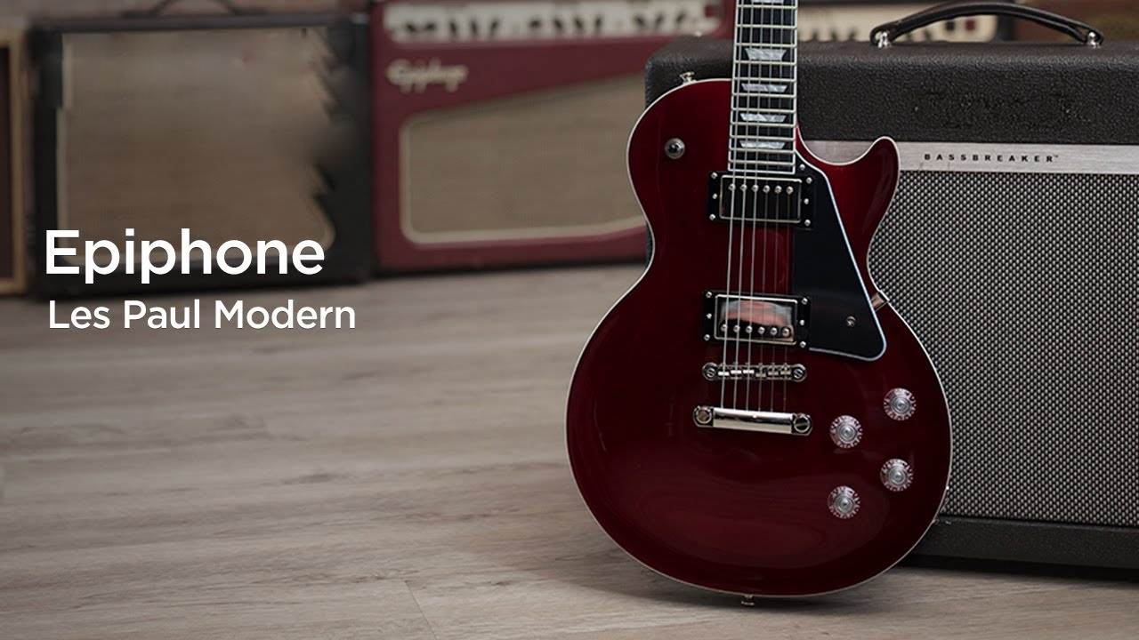 epiphone-les-paul-modern-electric-guitar-sparkling-burgundy-خرید