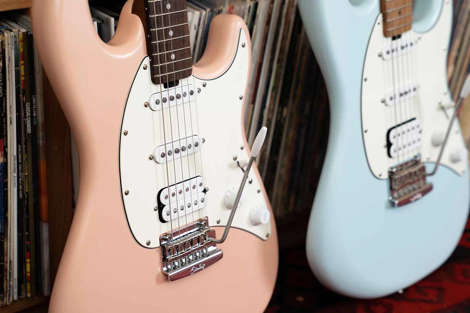  گیتار الکتریک استرلینگ مدل کاتلس - سی تی 50 اچ اس اس - رز گلد