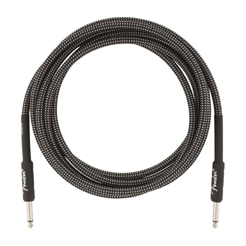 Fender Professional Series Instrument Cable Gray Tweed 10 Ft - 990820062