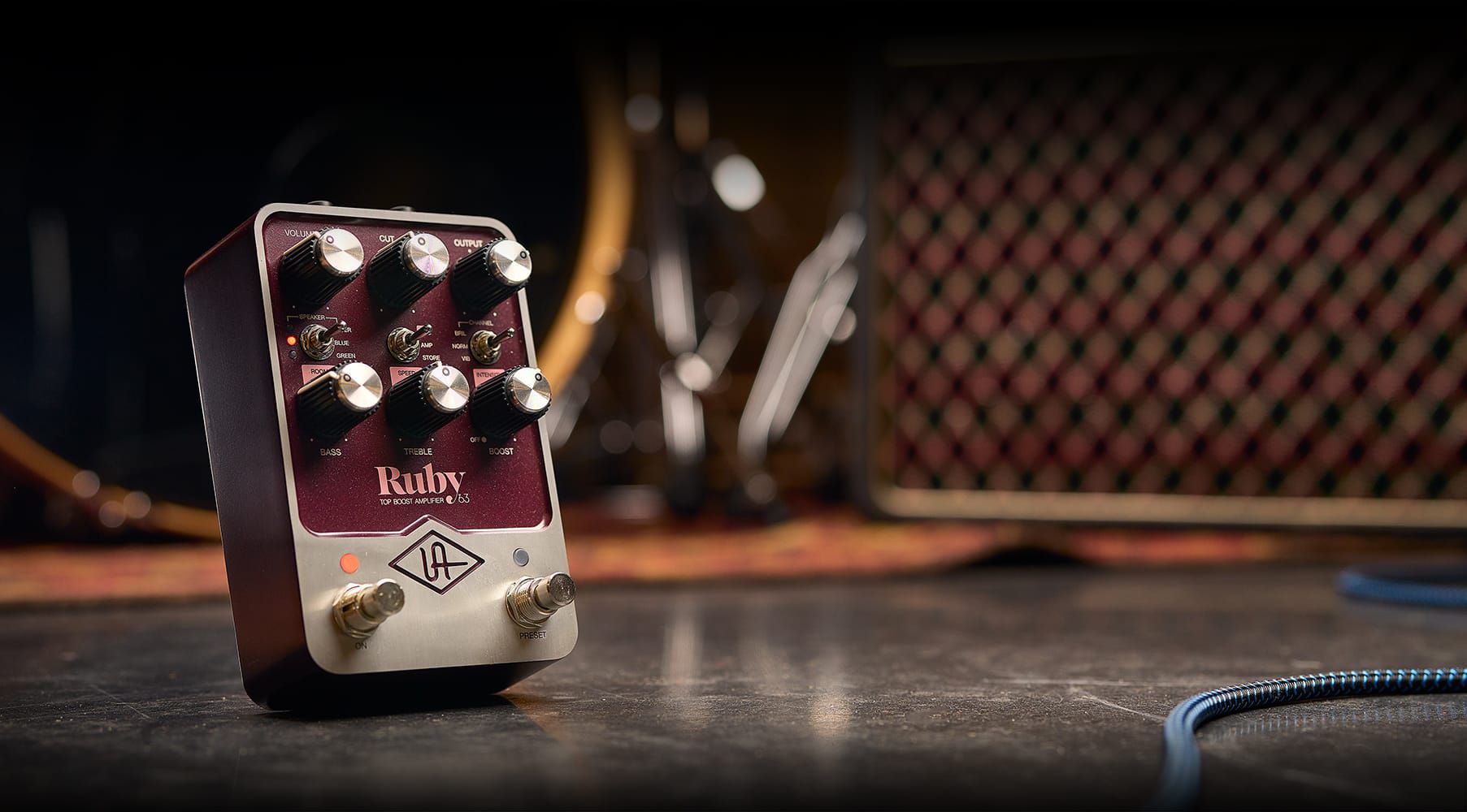 UNIVERSAL AUDIO Ruby '63 Top Boost Amplifier | پدال - سازکالا
