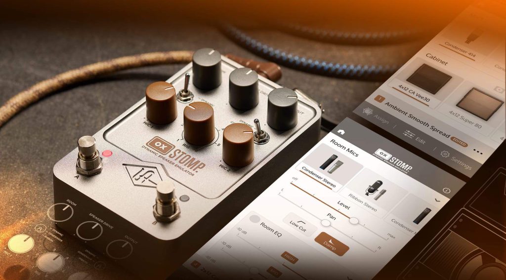 Universal Audio OX Stomp Dynamic Speaker Emulator بررسی