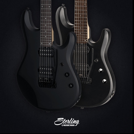 بررسی Music Man Sterling John Petrucci Signature JP70 - Stealth Black