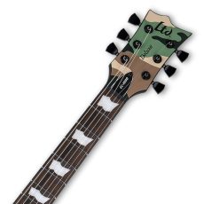 LTD Deluxe EC-1000 – Woodland Camo Satin