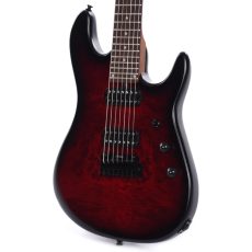 Music Man Sterling Richardson 7 - Dark Scarlet Burst Satin