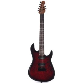 Music-Man-Sterling-Richardson-7-Dark-Scarlet-Burst-Satin-Front