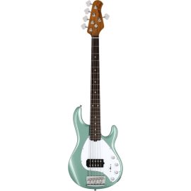 Music-Man-Sterling-StingRay-RAY35-Dorado-Green-Front