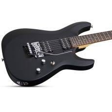 Schecter C-6 FR Deluxe - Satin Black