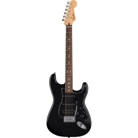 Fender-Standard-Stratocaster-HSS-Black-Front