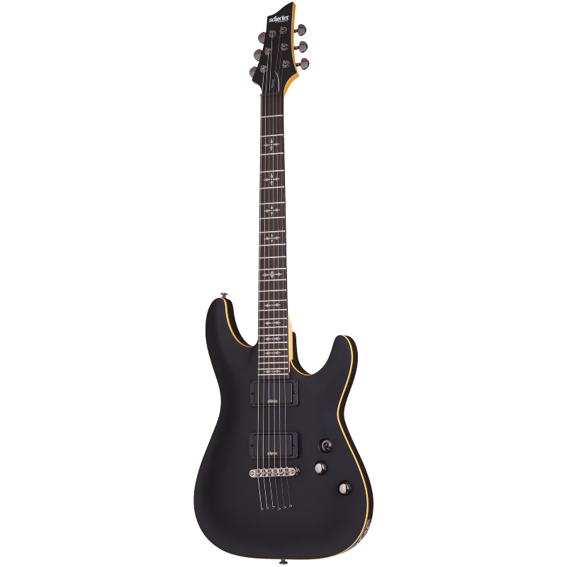 Schecter Demon-6 - Aged Black Satin