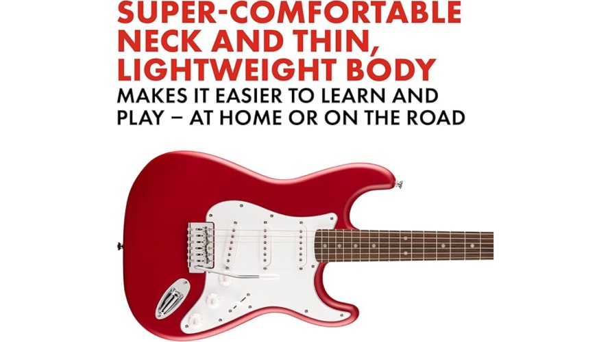 Squier-Debut-Stratocaster-Dakota-Red