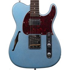 G&L Tribute ASAT CLASSIC Bluesboy Semi Hollow RW - Lake Placid Blue