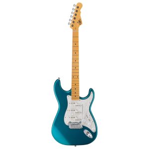 G&L-Tribute-COMANCHE-Emerald-Blue-Metallic-Front