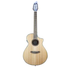 Breedlove Discovery S Concert Nylon CE - Red Cedar African Mahogany (DSCN01NCERCAM)